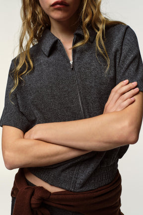 SOFT SHORT SLEEVE JACKET - Image 3
