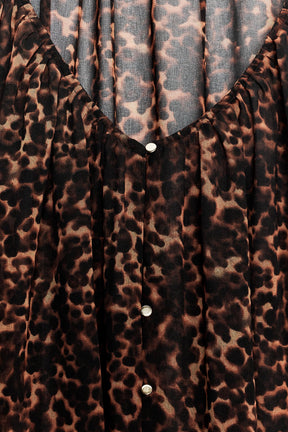 Bluse mit Tiermuster