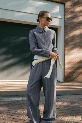 SHORT ZIP-UP JACKET - Image 4