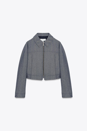 SHORT ZIP-UP JACKET - Image 8