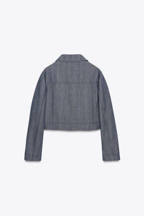 SHORT ZIP-UP JACKET - Image 9