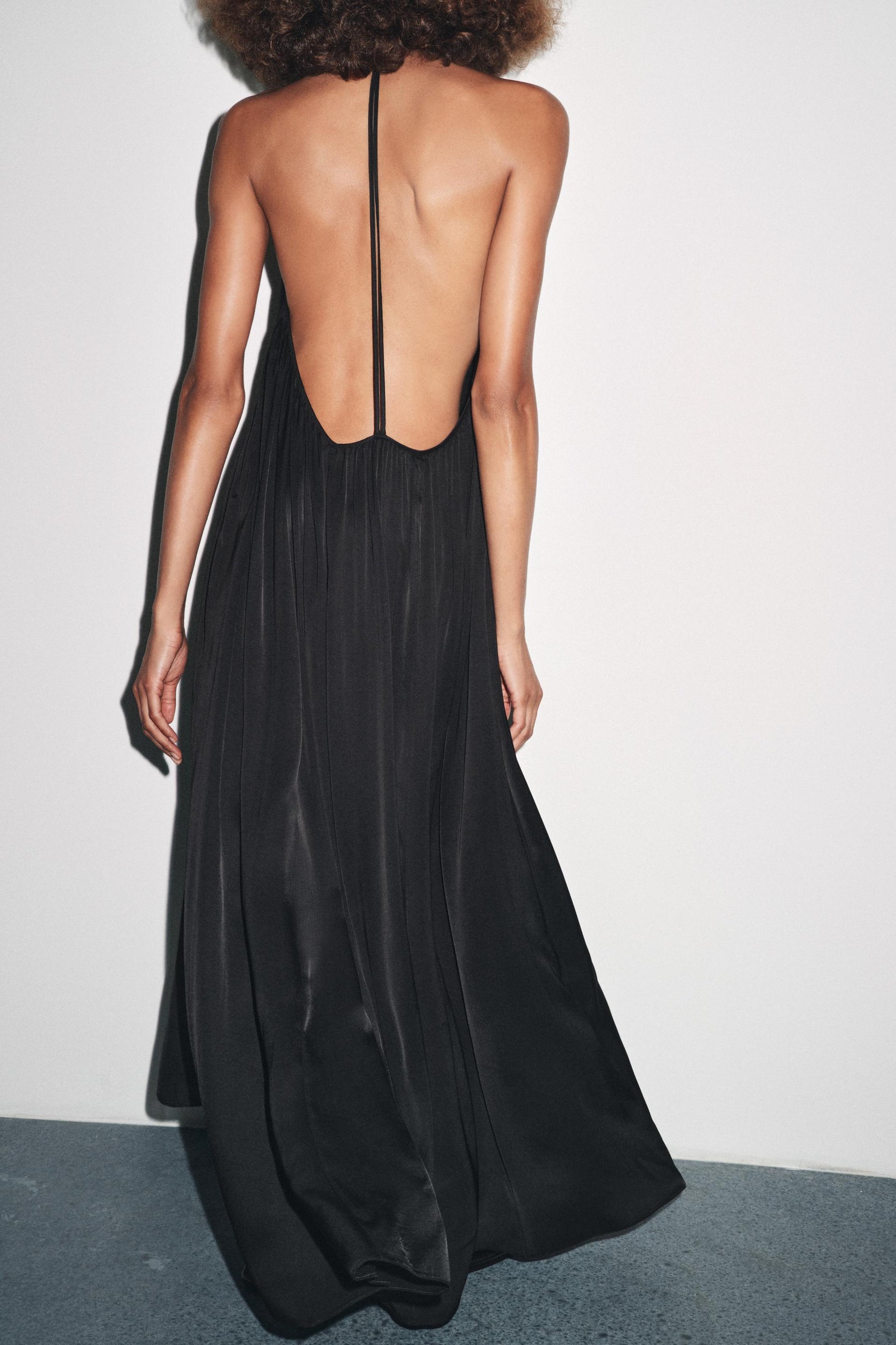 Satin-Camisole-Kleid