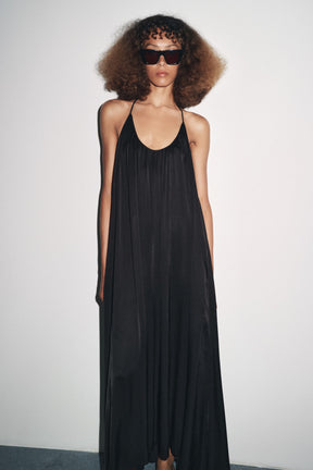 Satin-Camisole-Kleid