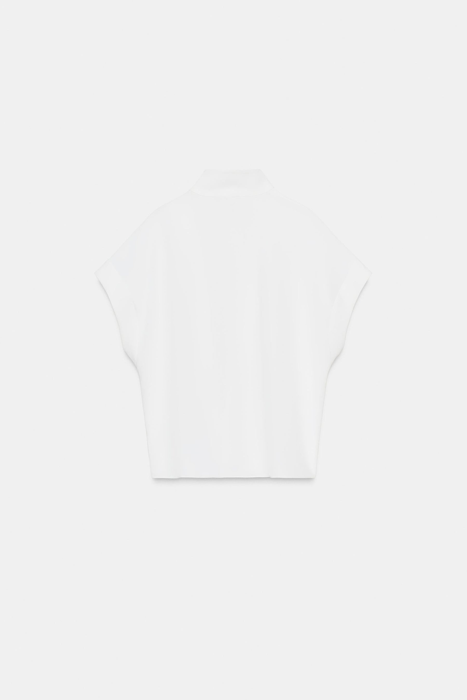 Contrast Button Shirt