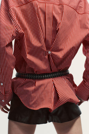 OVERSIZED CHECK SHIRT