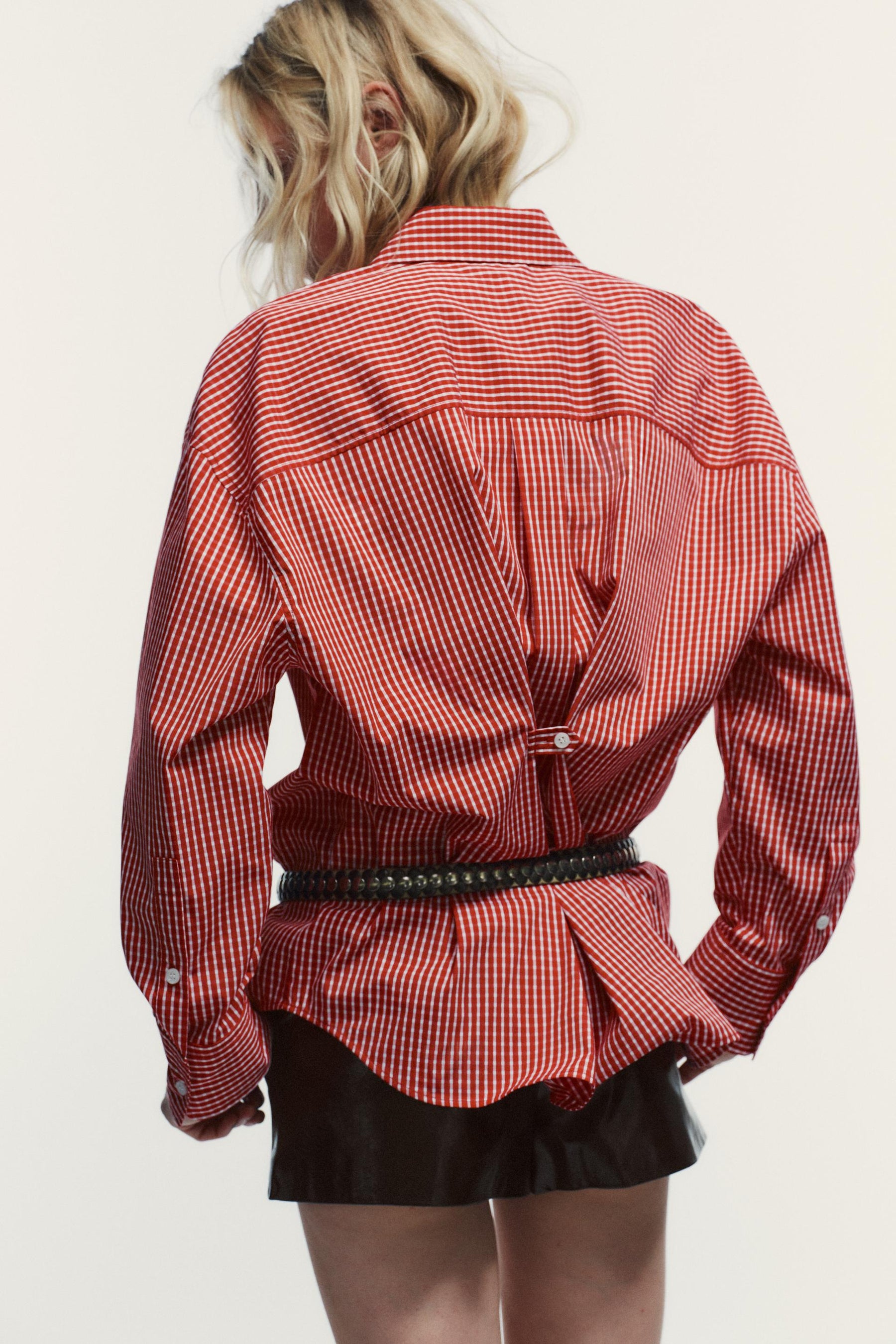 OVERSIZED CHECK SHIRT
