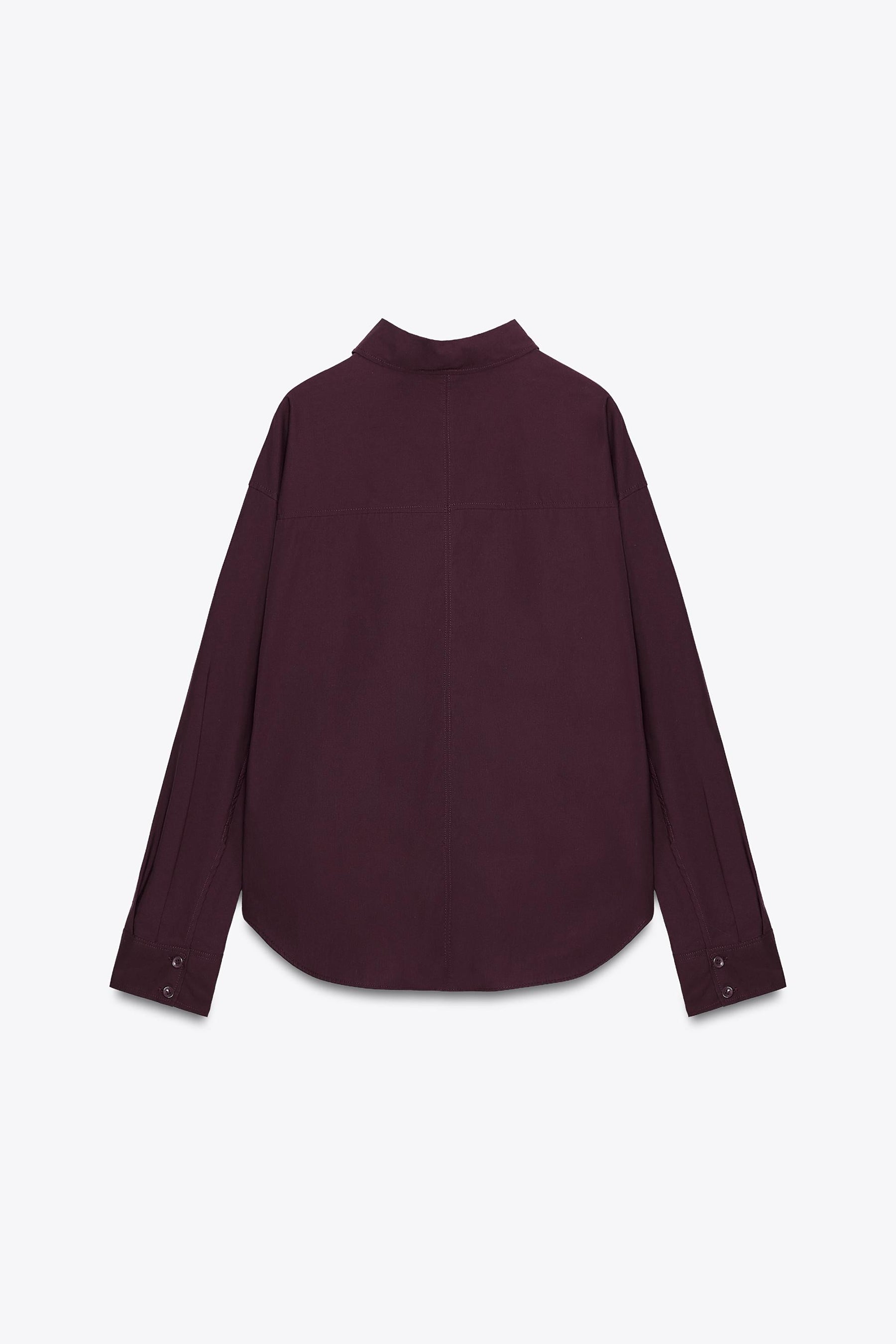 Oversized Poplin Shirt