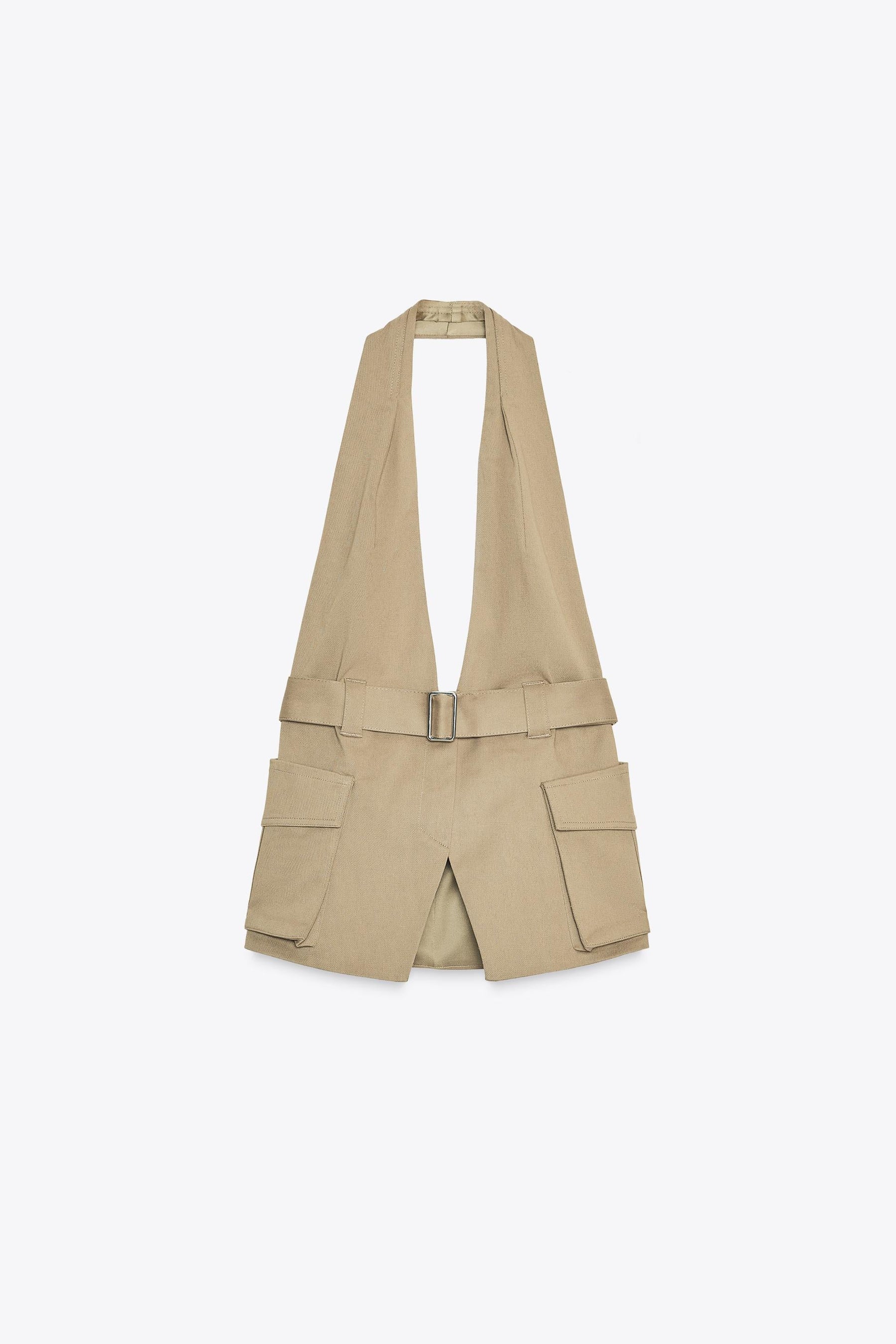 Sleeveless Pocket Top
