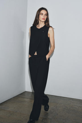Straight-leg trousers