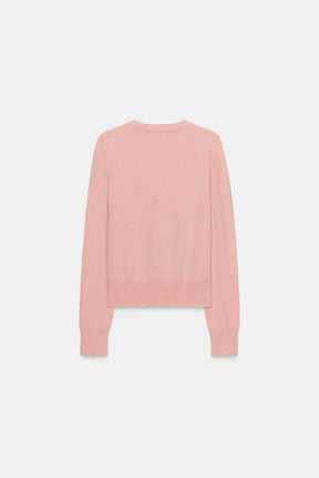 Cardigan mit Blumenknöpfen
