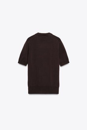 KNIT POLO SHIRT