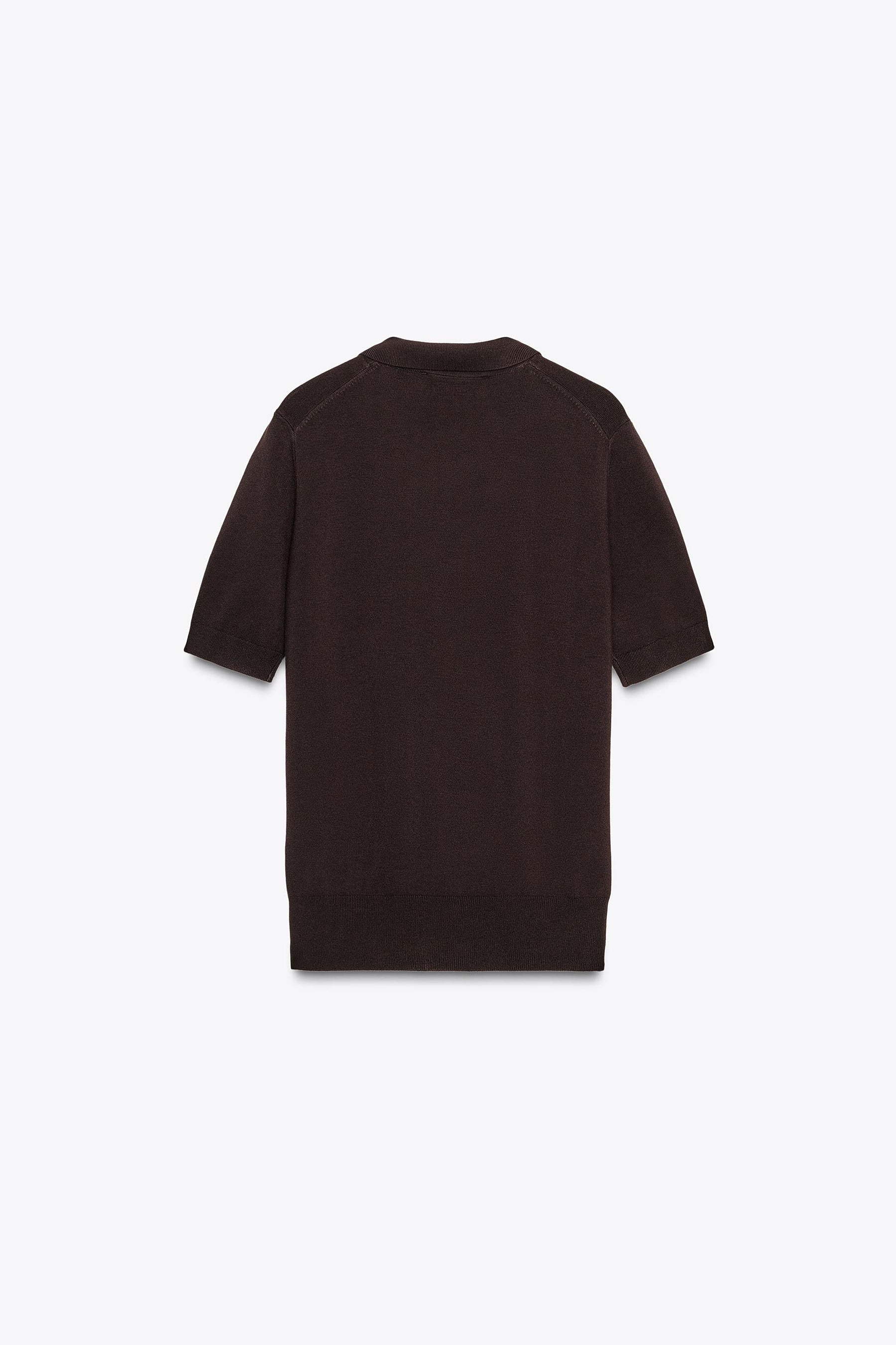 Knit Polo Shirt
