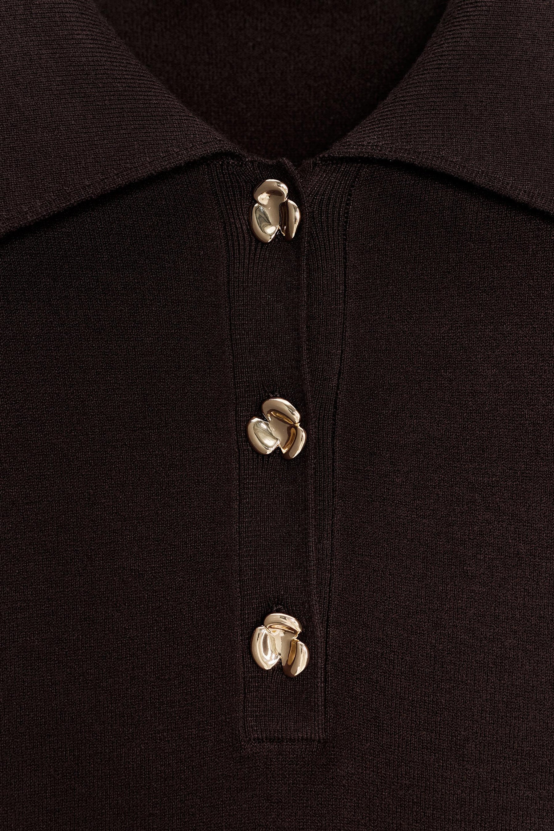 KNIT POLO SHIRT