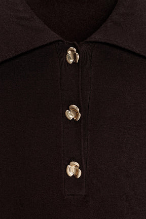 Knit Polo Shirt