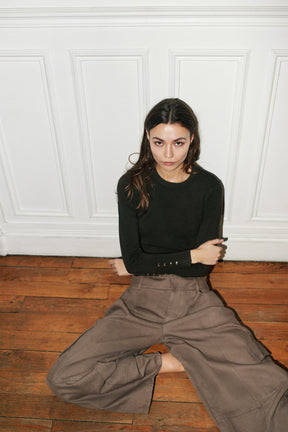 PLAIN KNIT JUMPER