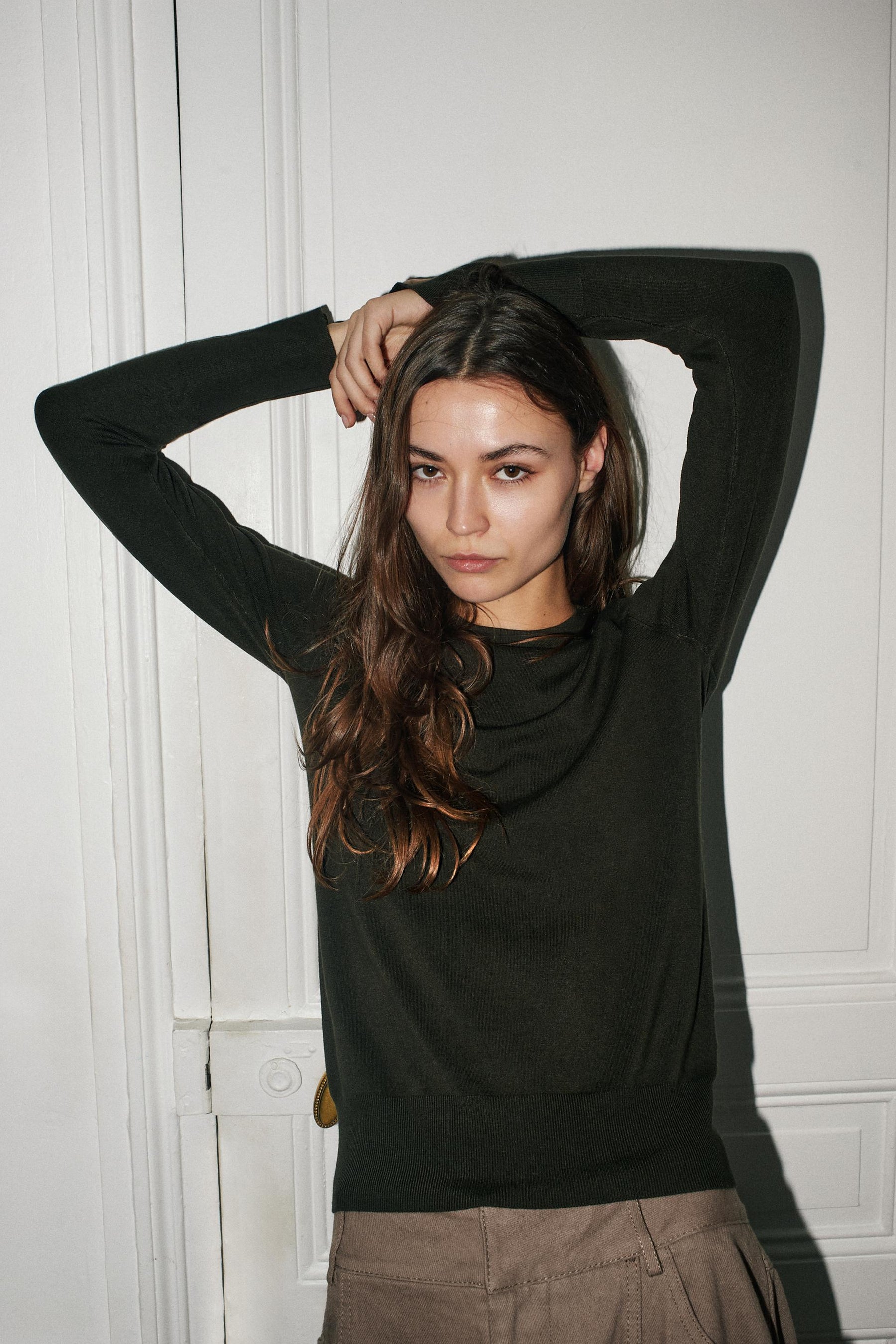 PLAIN KNIT JUMPER
