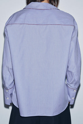 Contrast Trim Shirt
