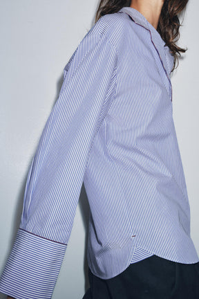Contrast Trim Shirt