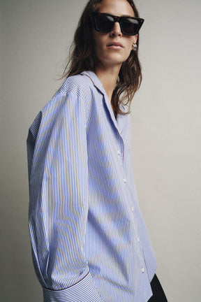 Contrast Trim Shirt