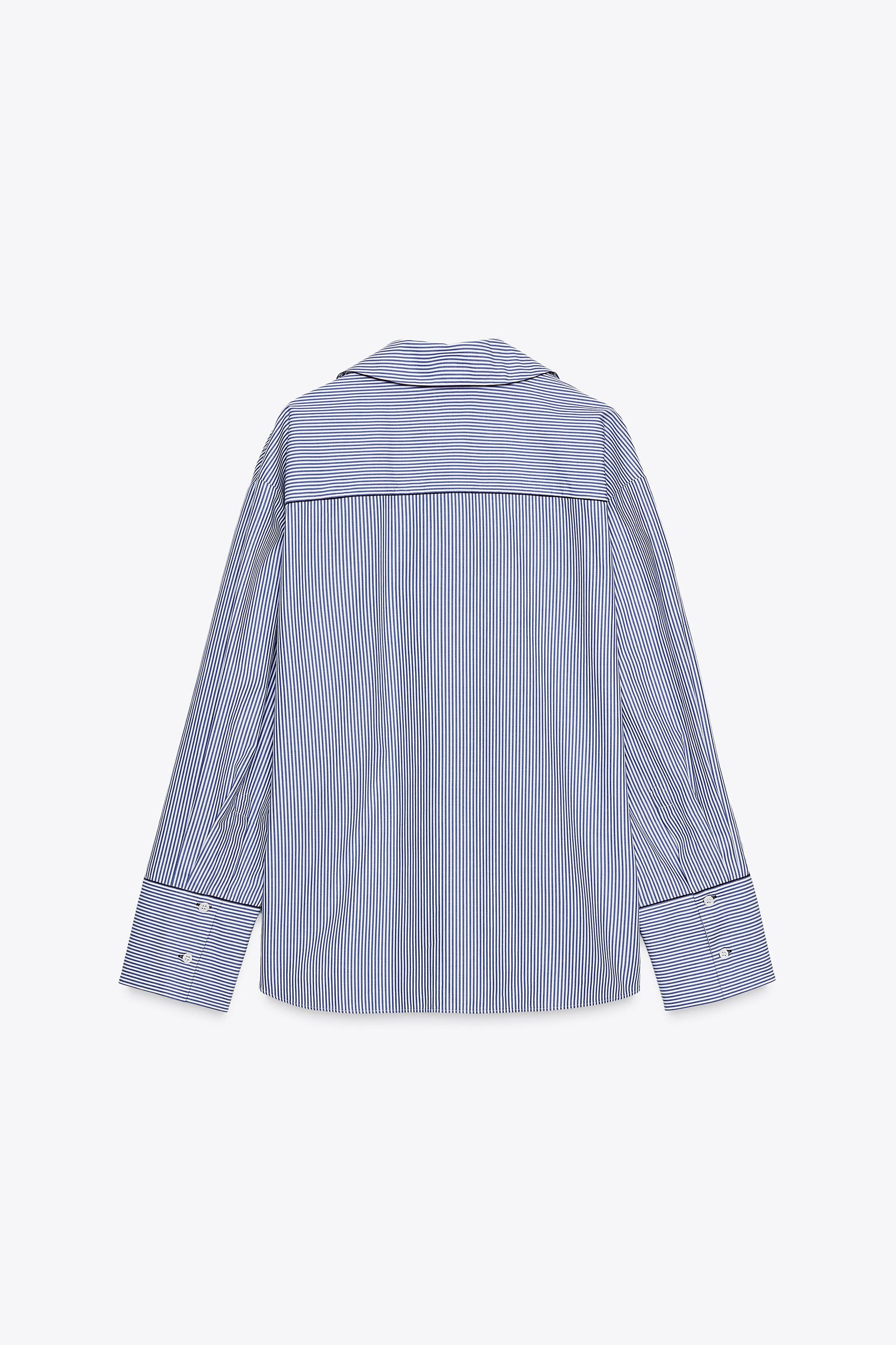 Contrast Trim Shirt