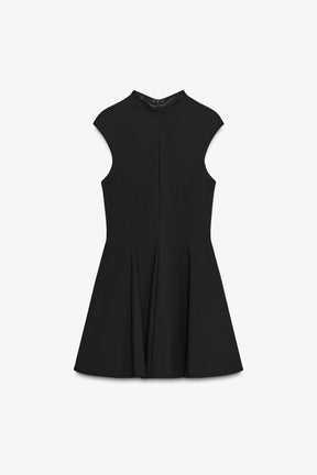 VOLUMINOUS SHORT DRESS - Image 6