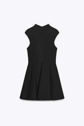 VOLUMINOUS SHORT DRESS - Image 7