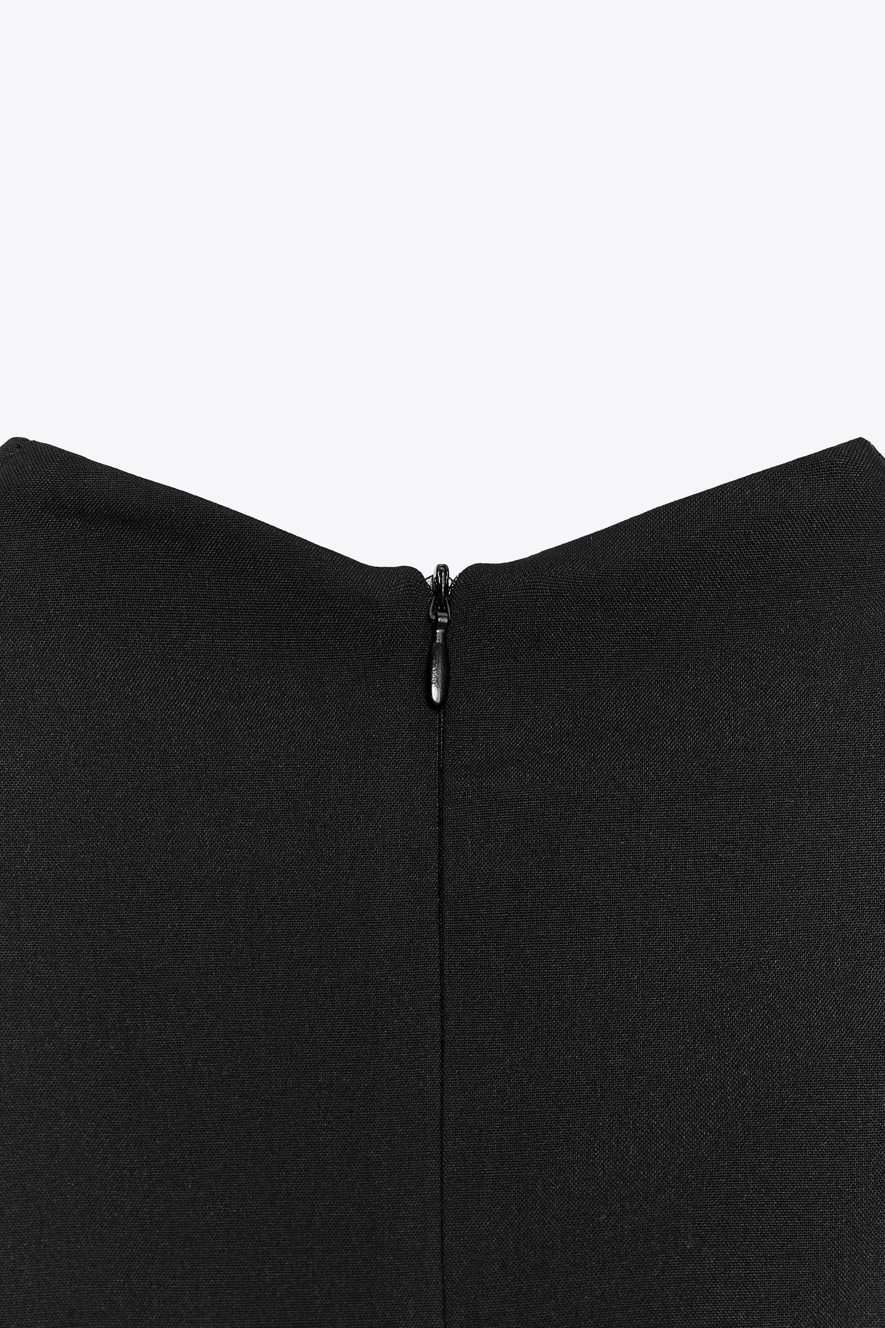 VOLUMINOUS SHORT DRESS - Image 8