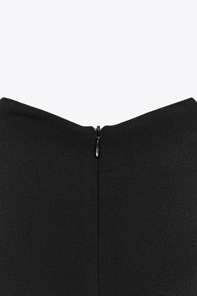 VOLUMINOUS SHORT DRESS - Image 8