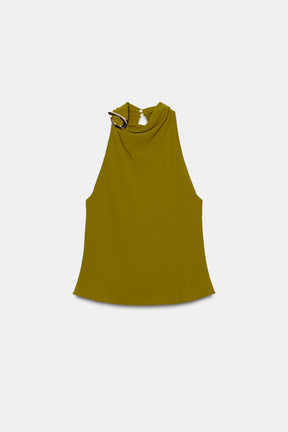 Hardware Halter Top