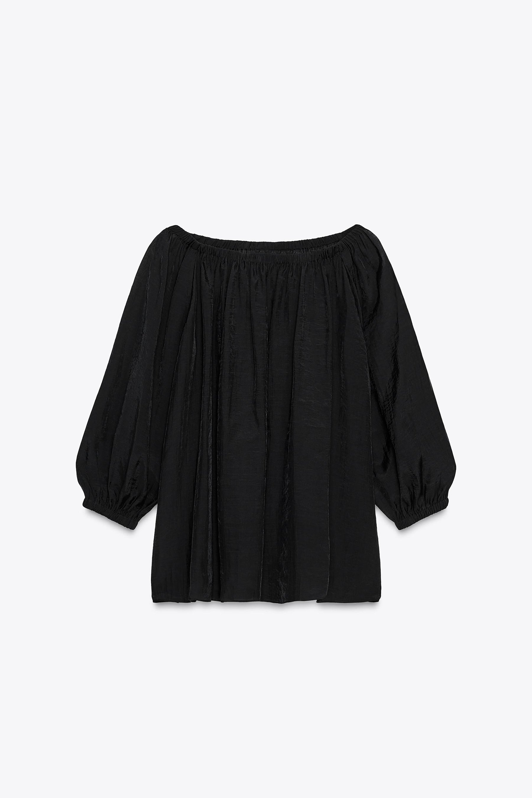 Off-the-shoulder knit top