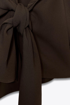 Crepe Knot Shirt