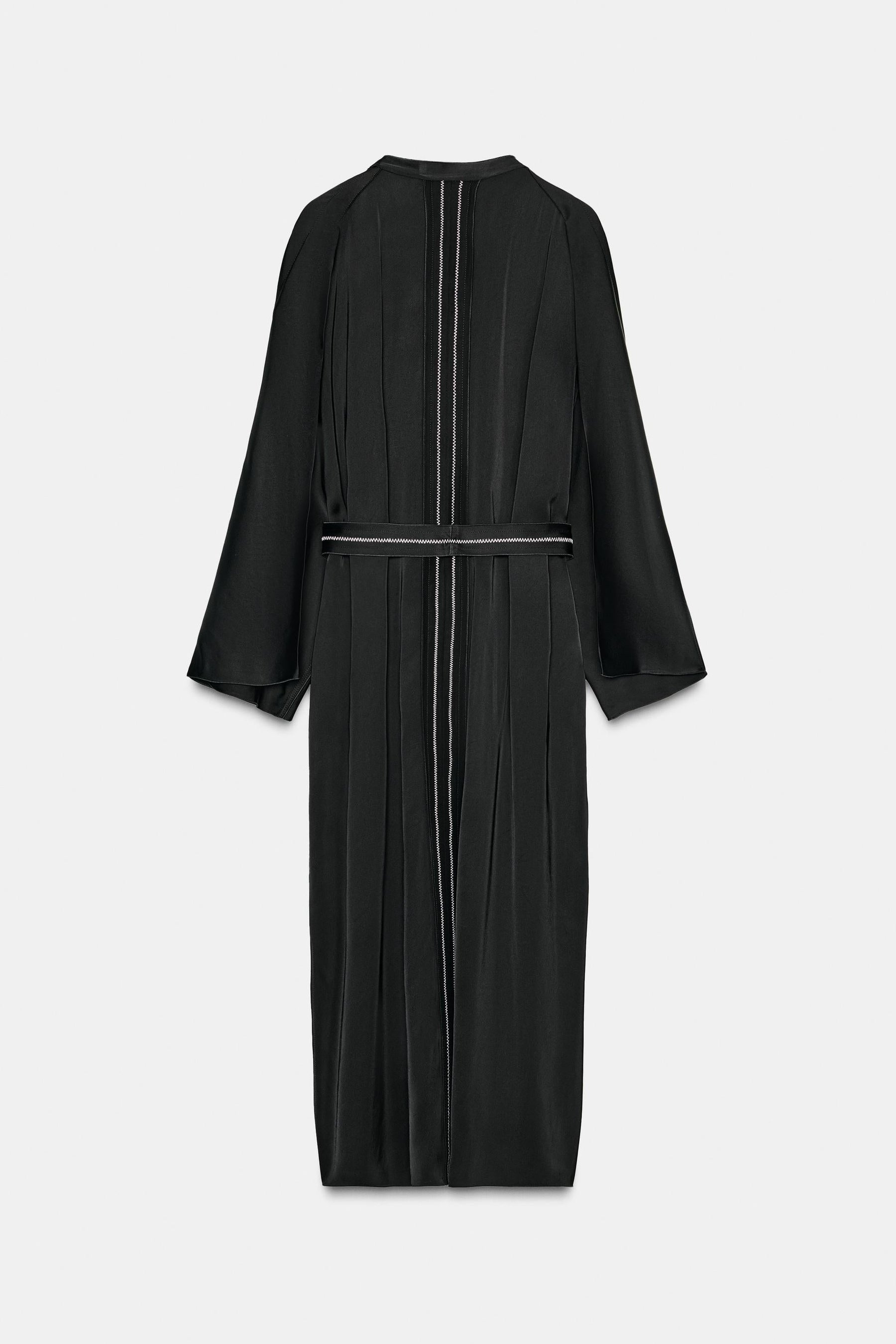 Topstitch Tunic Dress