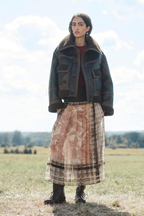 Pleated Skirt