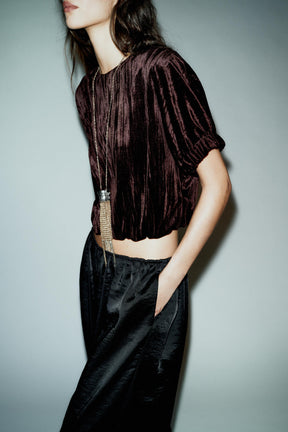 Velvet Balloon Top