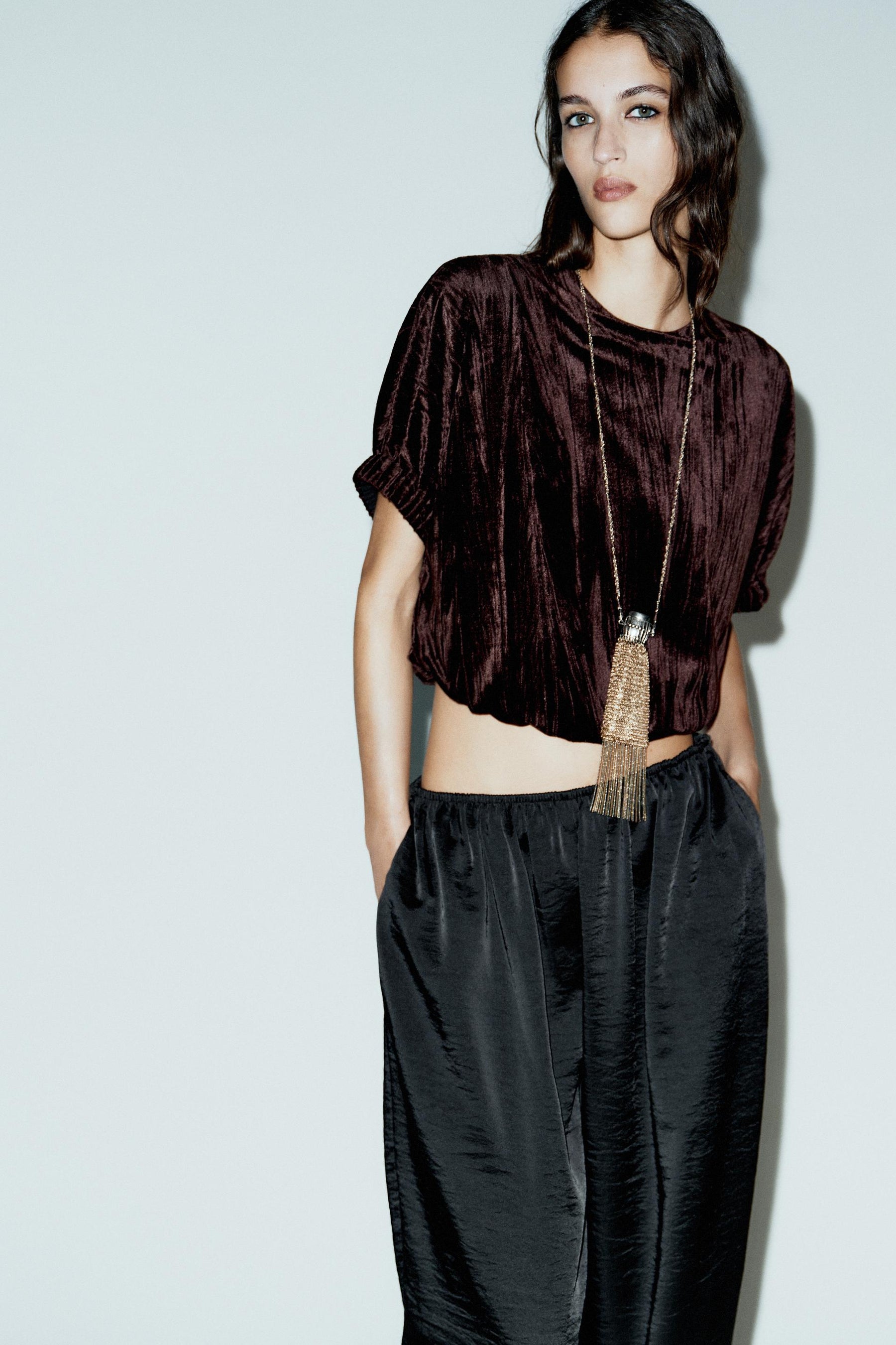 Velvet Balloon Top