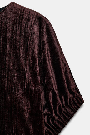 Velvet Balloon Top