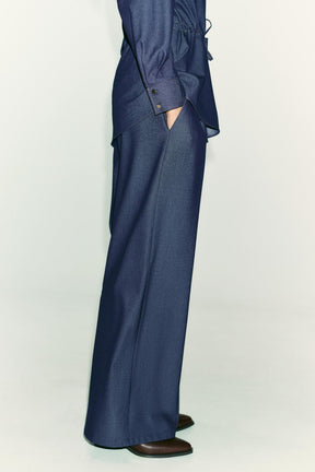 Wide-leg Trousers