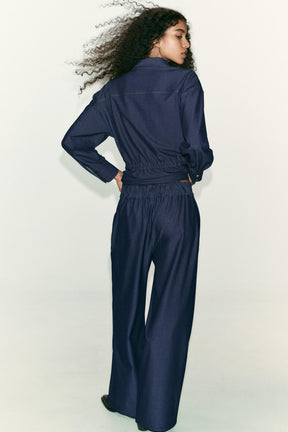 Wide-leg Trousers