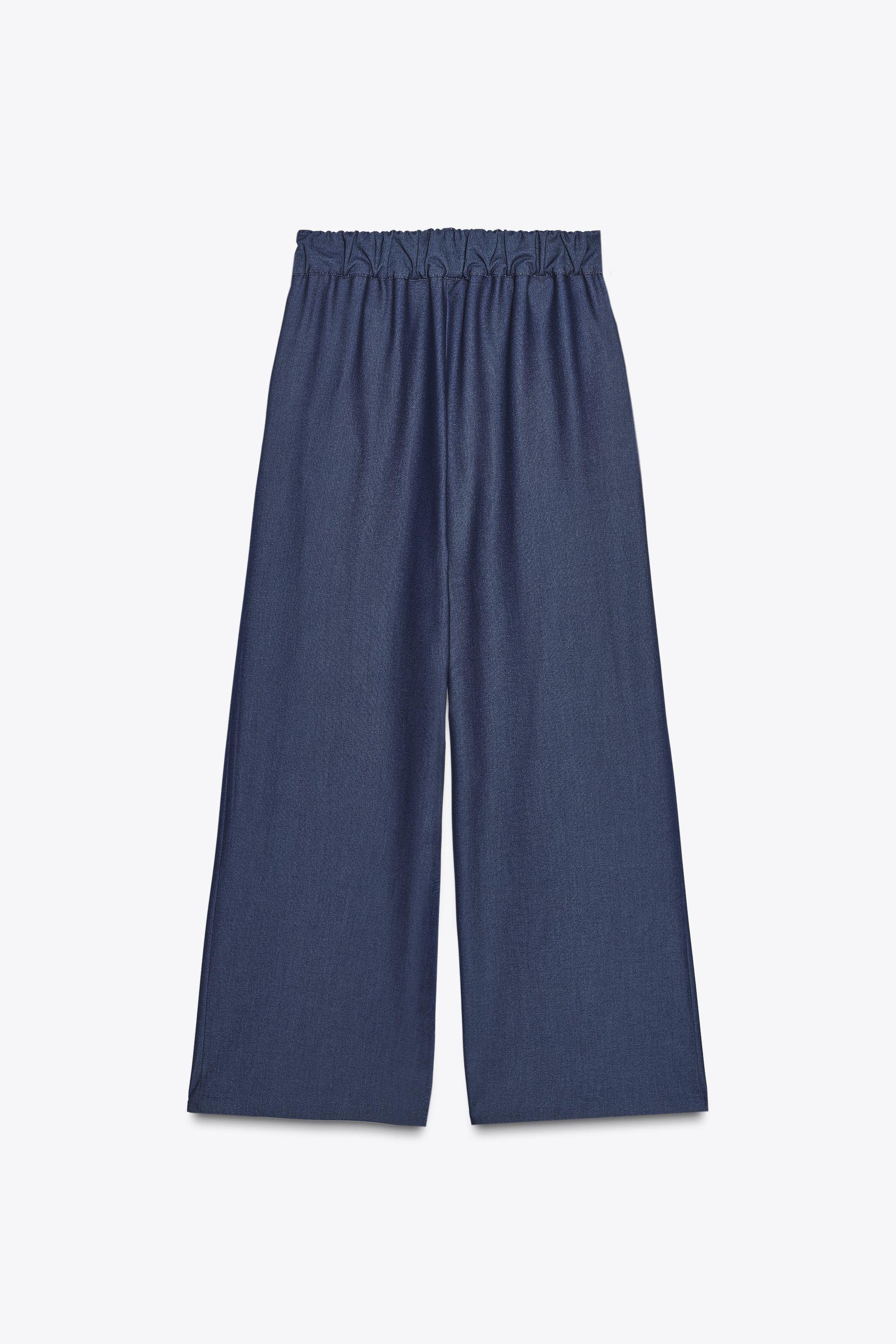 Wide-leg Trousers