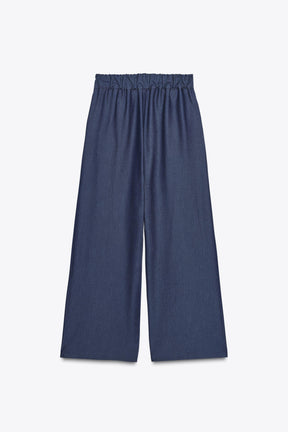 Wide-leg Trousers