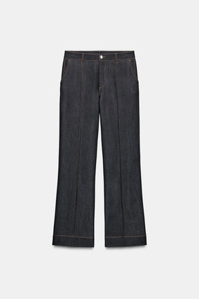 TOPSTITCH TROUSERS