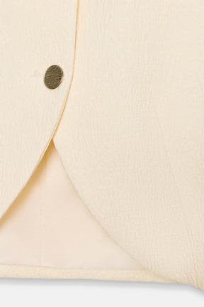 SHORT PUFF-SLEEVE BLAZER - Image 8