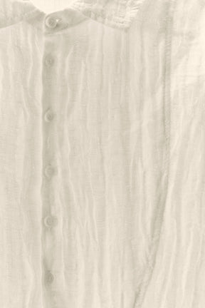 LIMITED EDITION CREASED-EFFECT LINEN