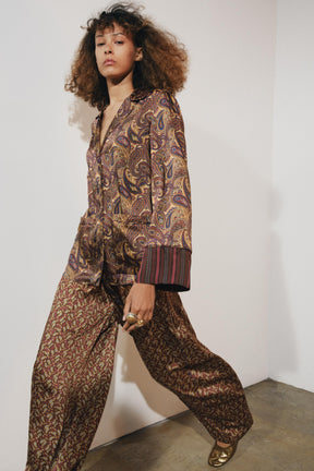 Paisley Pyjama Shirt