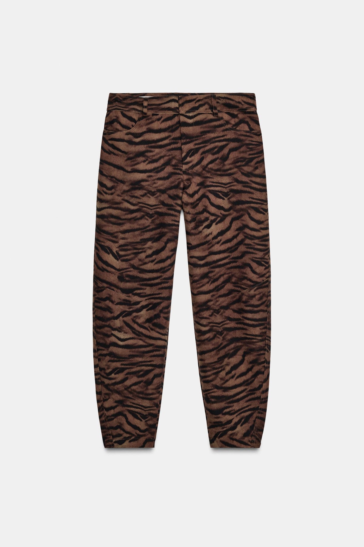 Animal Print Trousers