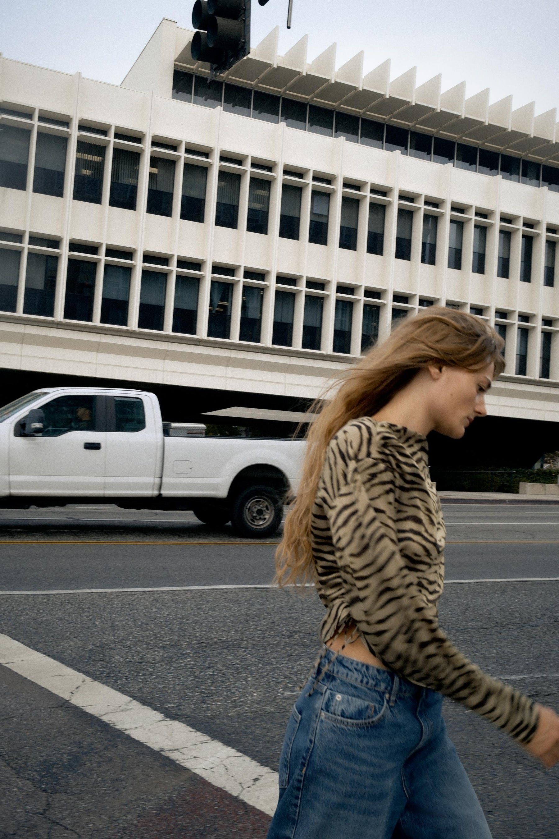 Animal Print Top