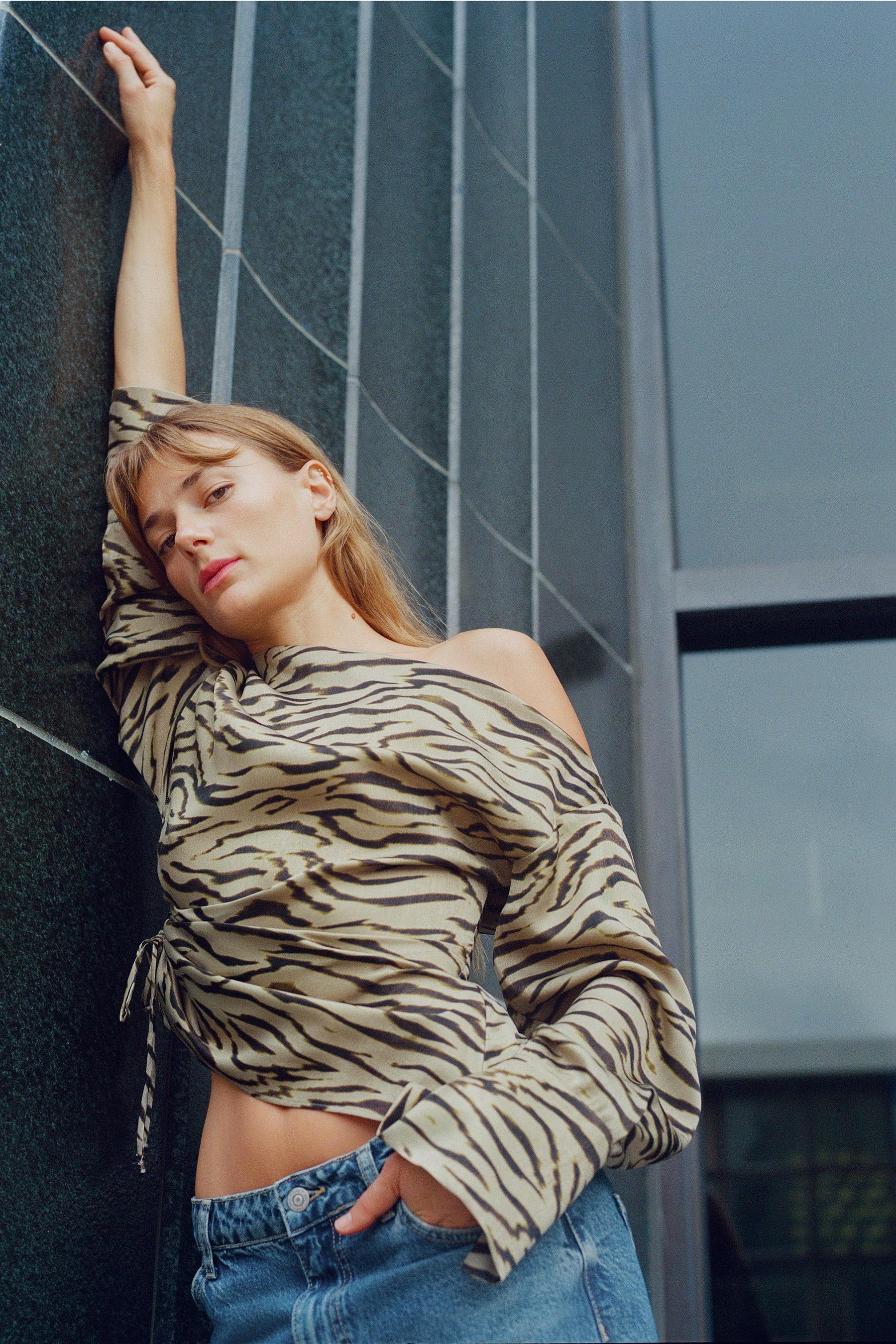 Animal Print Top