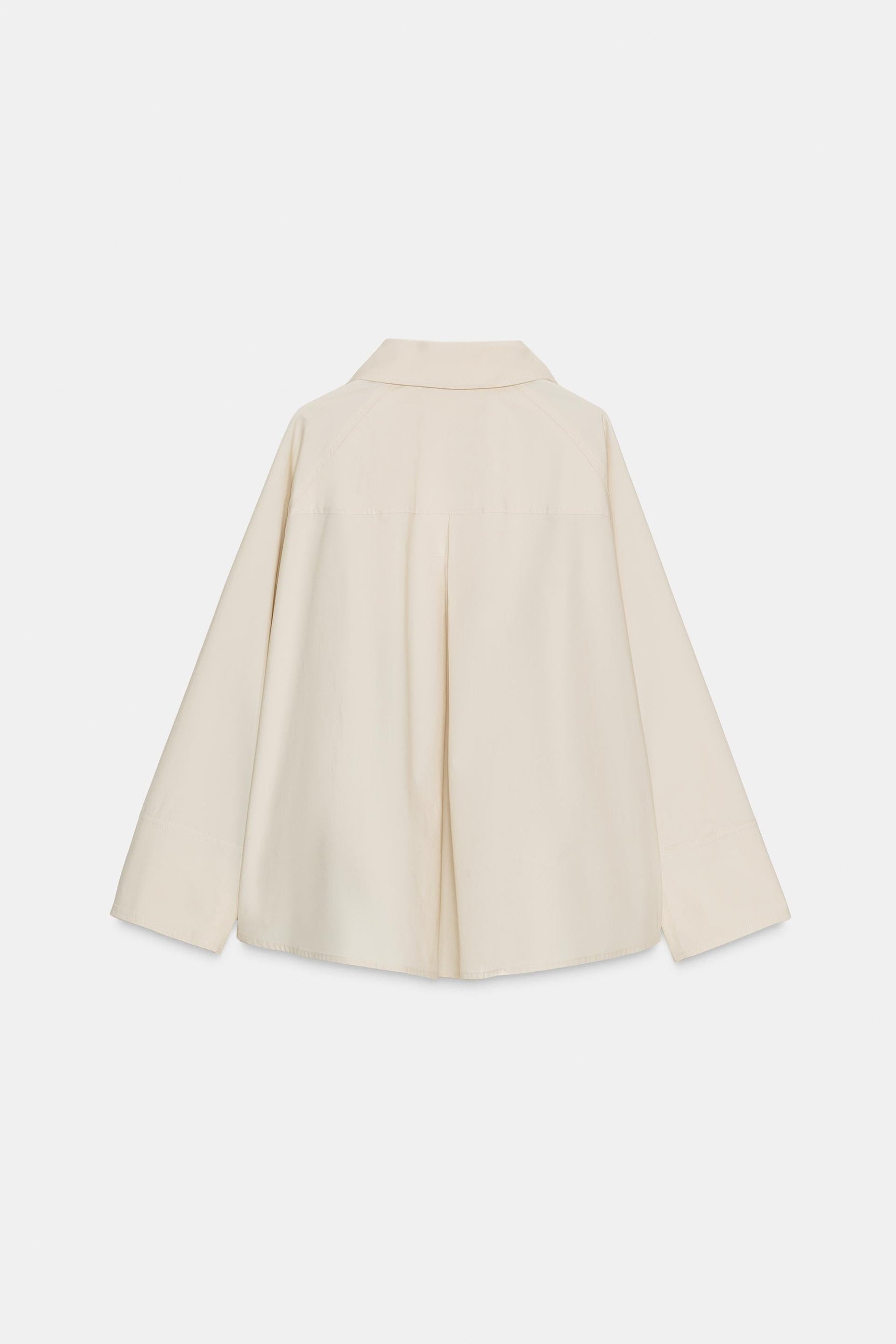 Oversize Pleated Fashion Shirt