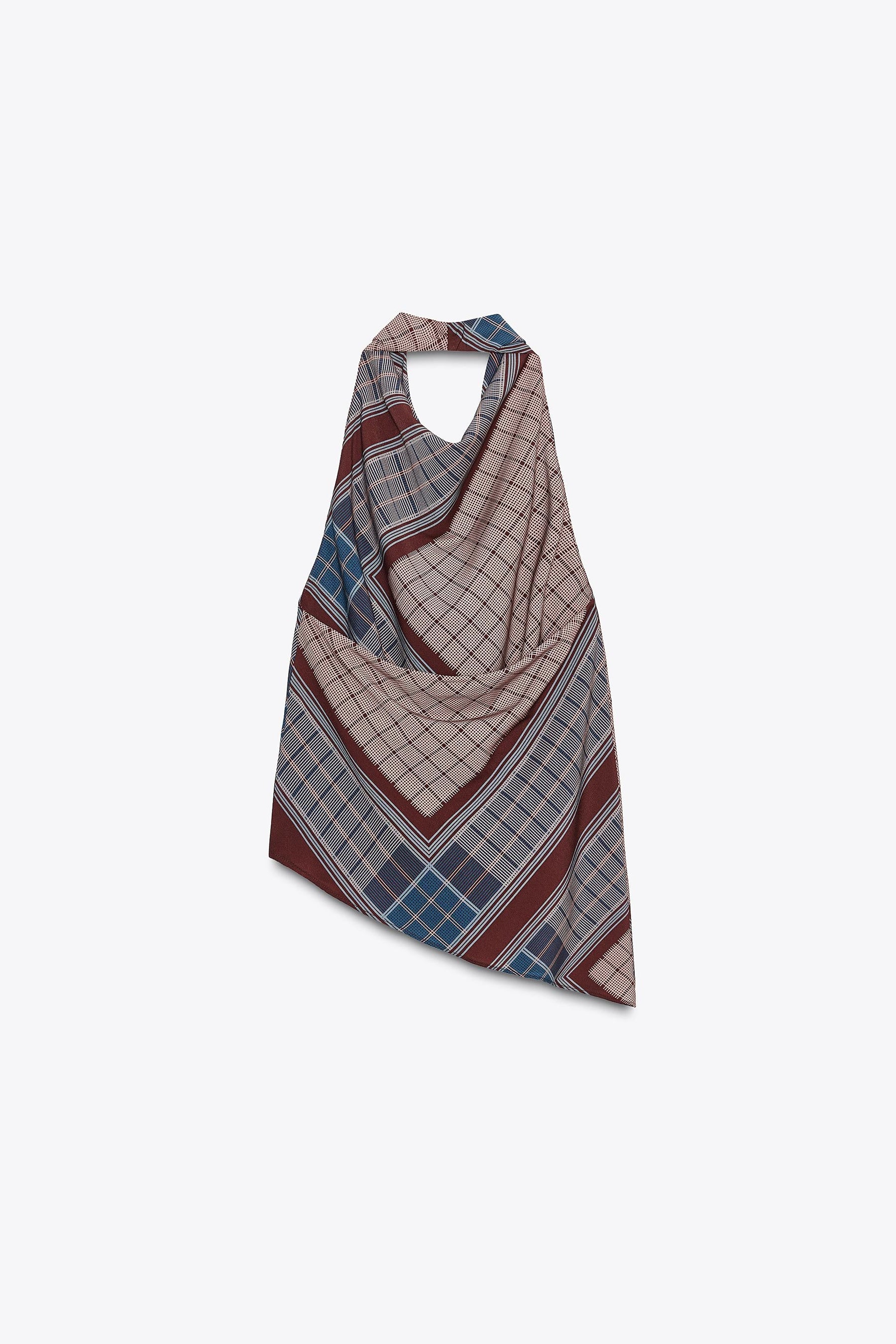 Bedrucktes Neckholder-Top