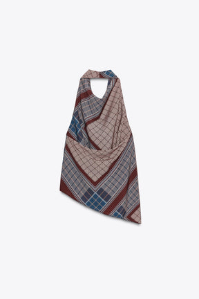 Bedrucktes Neckholder-Top